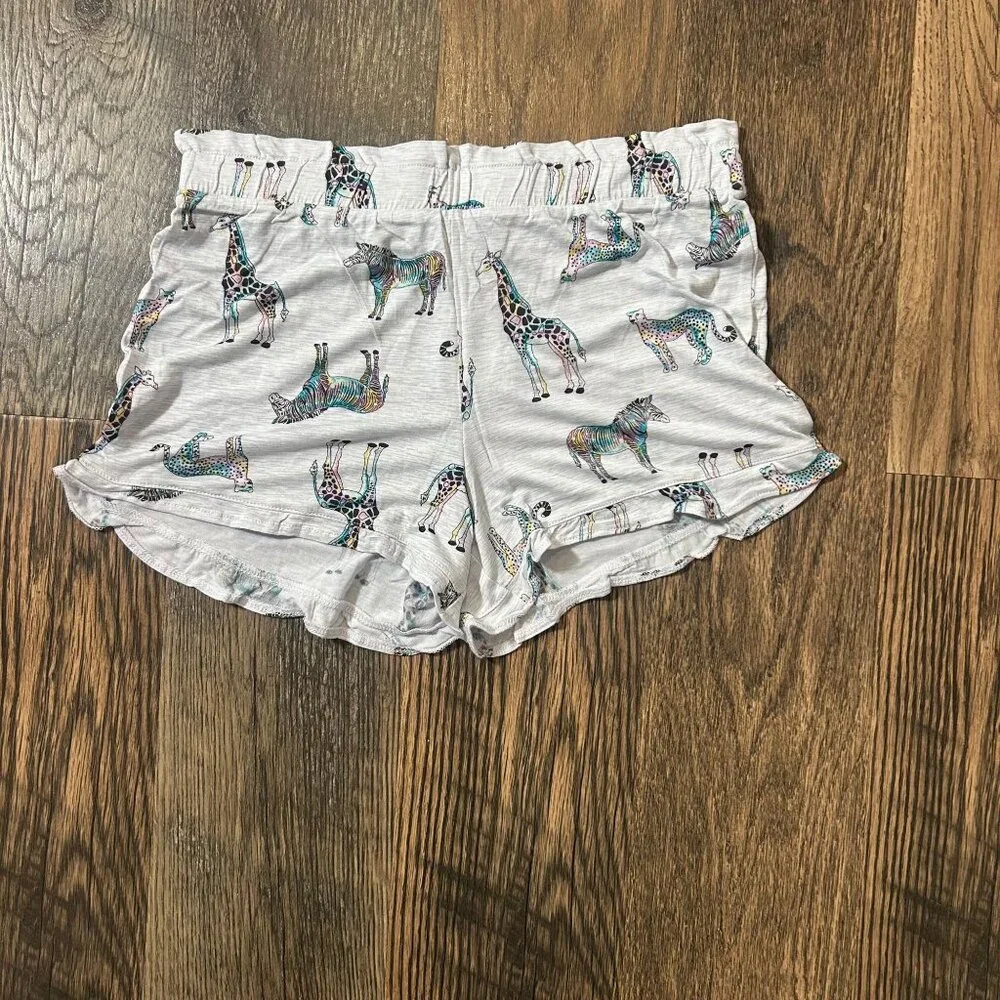 Emerson Road NYC Women's  Ruffle Pajama Set Safari Verano Size S NWT - Picture 3 of 7